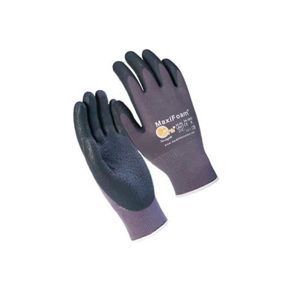 Guantes recubiertos de nitrilo MaxiFoam® Lite™, Grises, 1 docena, XL - 34-900/XL