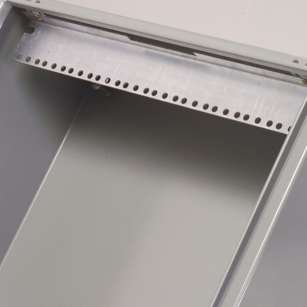 Wiegmann Mounting Kit - Rack Mounting Angle, 0.84 in. H x 0.53 in. W x 0.06 in. L - HFWRA48C