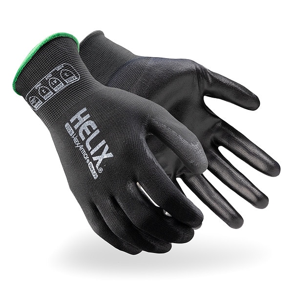 Guantes de tejido Hexarmor, color negro, tamaño 11 - 1030-XXL (11)
