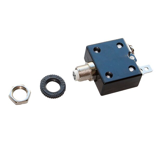 Optifuse Thermal - Push to Reset, 50VDC 250VAC 35A - CBW58-HL4-35A-5X