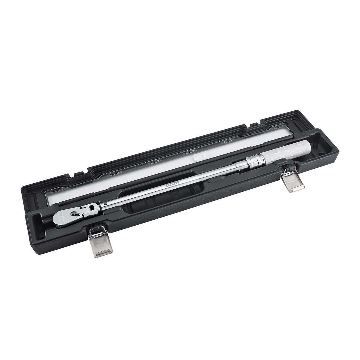 Llave de torque con cabezal flexible y click profesional de 1/2 pulgadas, de 50-250 pies-libra - 56470