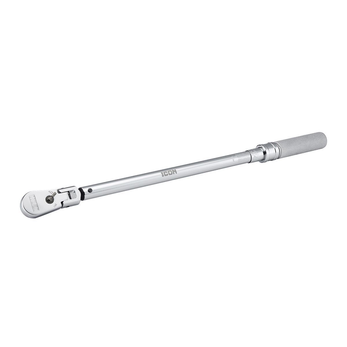 Llave de torque con cabezal flexible y click profesional de 1/2 pulgadas, de 50-250 pies-libra - 56470