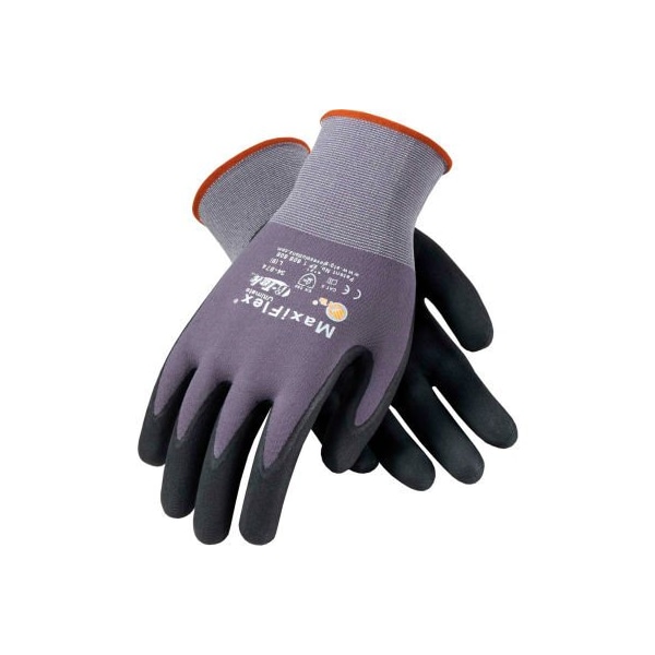 Pip PIP® MaxiFlex® Ultimate„¢ Guantes de Nitrilo Recubiertos de Nylon Tejido XXXL, 12 Pares - 34-874/XXXL