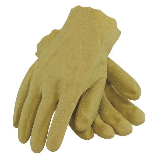 Guantes recubiertos de vinilo Pip, cobertura completa, amarillos, talla L, paquete de 12 - 59-2515/L