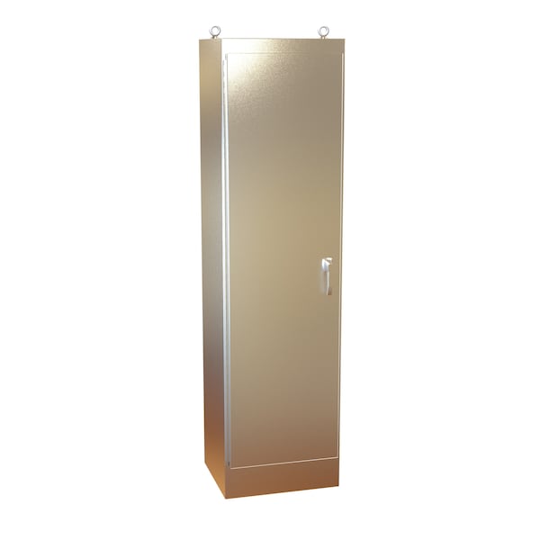 Hammond 304 Stainless Steel Electrical Enclosures, 90.06 in H, 20.06 in D, 24.06 in W, NEMA 4X, Hinged - HN4FS902420SS