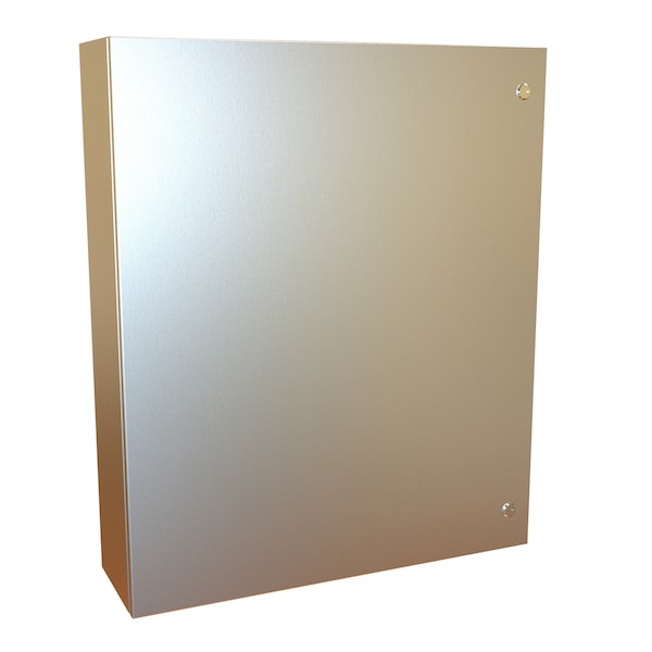 Hammond 304 Stainless Steel Electrical Enclosures, 36 in H, 8 in D, 30 in W, NEMA 4X, Hinged - EN4SD36308SS