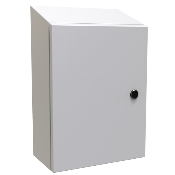 Hammond Steel Electrical Enclosures, 16 in H, 6 in D, 12 in W, NEMA 4, Hinged - ST16126LG