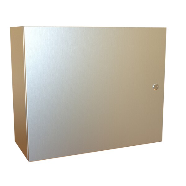 Hammond 316 Stainless Steel Electrical Enclosures, 20 in H, 10 in D, 24 in W, NEMA 4X, Hinged - EN4SD202410S16