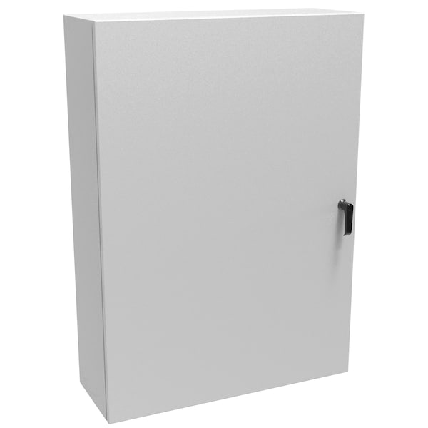 Hammond Steel Electrical Enclosures, 42 in H, 10 in D, 30 in W, NEMA 4, Hinged - EN4SD423010LG