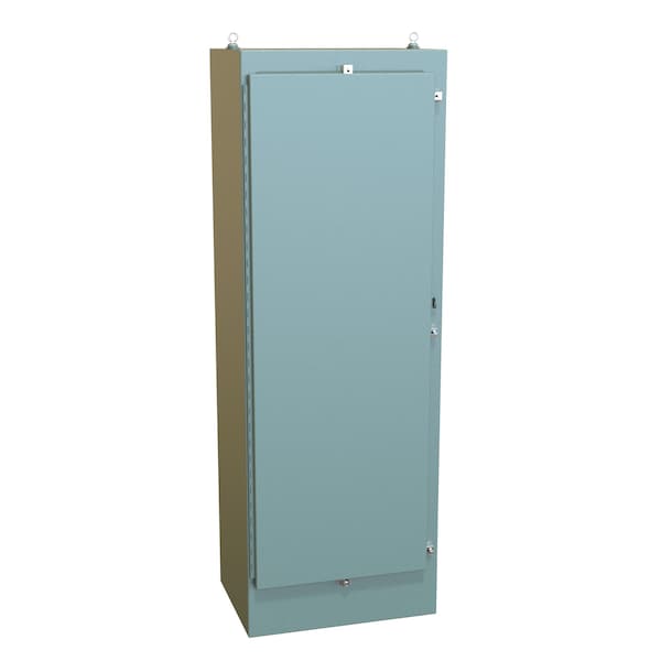 Hammond Steel Electrical Enclosures, 72.06 in H, 18.06 in D, 25.06 in W, NEMA 4, Hinged - 1418N4W18