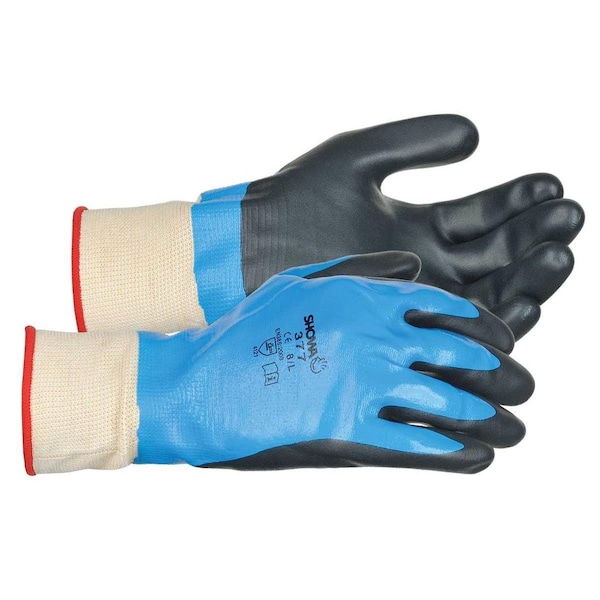 Guantes de uso general con recubrimiento de nitrilo Showa Showa - 377L-08