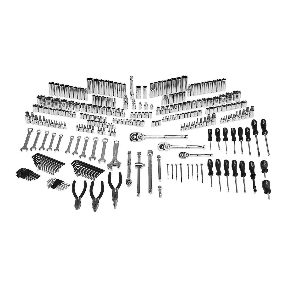 Juego de herramientas Pittsburgh Mechanics, 301 piezas - 63464