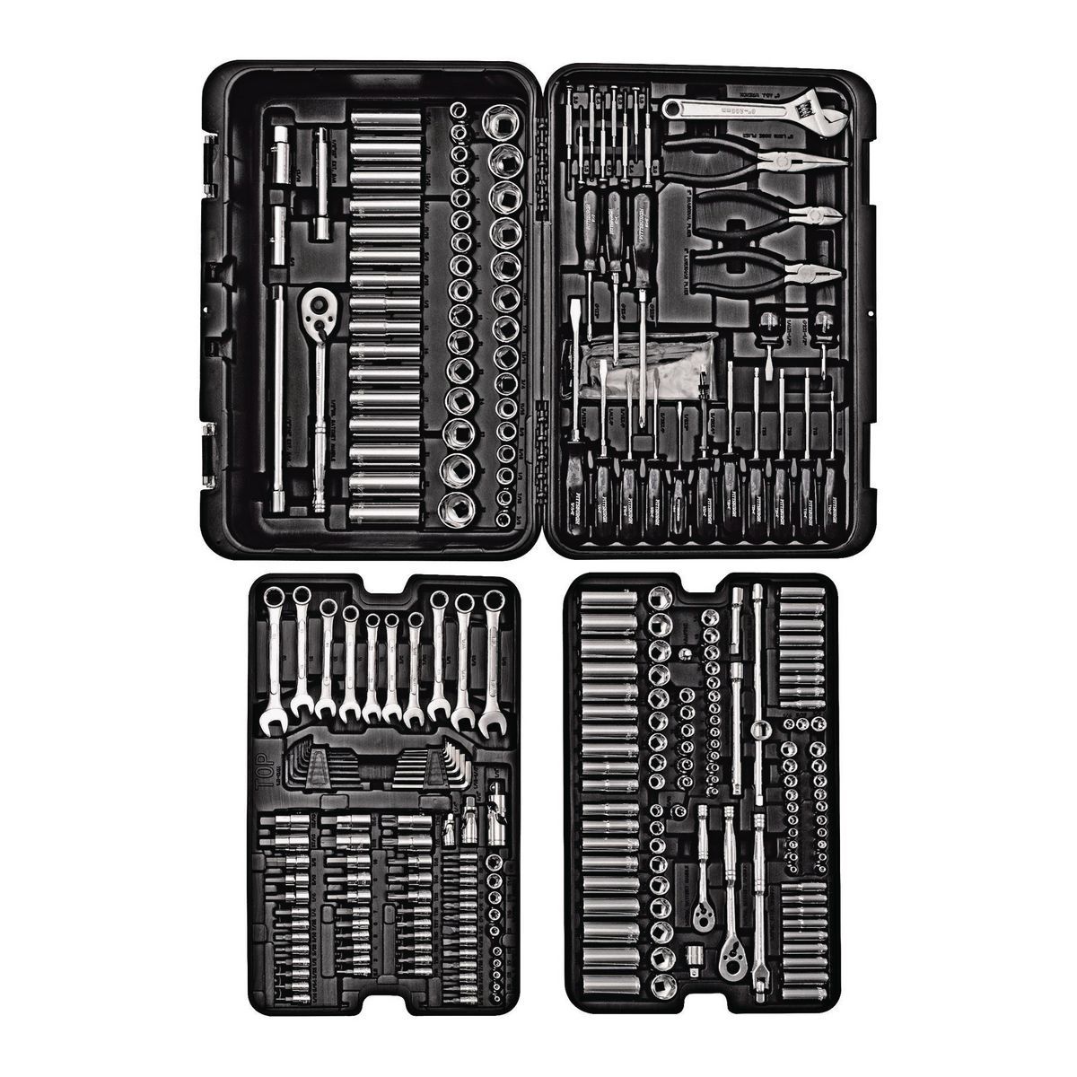 Juego de herramientas Pittsburgh Mechanics, 301 piezas - 63464