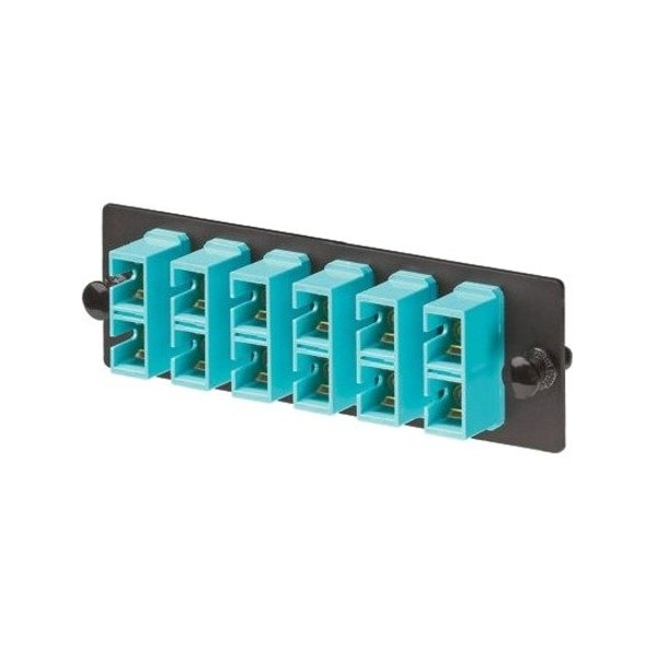 Panduit Port Panel, 1.4 in. H x 4.3 in. W x 1.9 in. L, Zirconia Ceramic - FAP6WAQDSCZ
