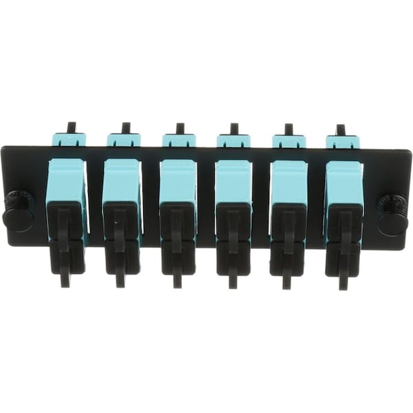 Panduit Port Panel, 1.4 in. H x 4.3 in. W x 1.9 in. L, Zirconia Ceramic - FAP6WAQDSCZ
