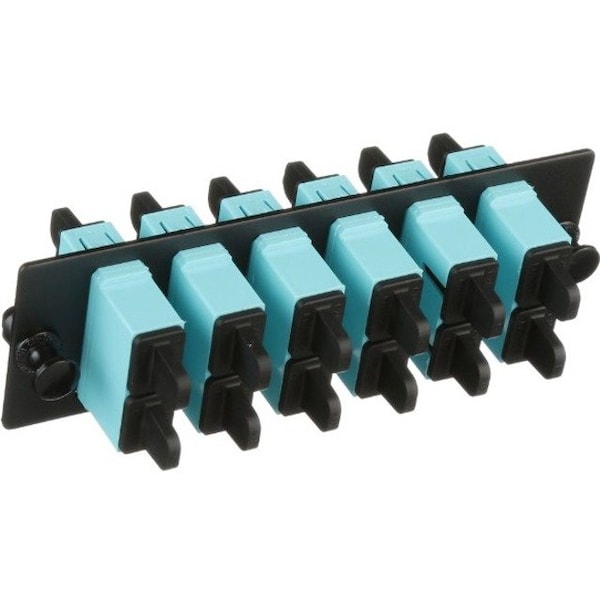 Panduit Port Panel, 1.4 in. H x 4.3 in. W x 1.9 in. L, Zirconia Ceramic - FAP6WAQDSCZ
