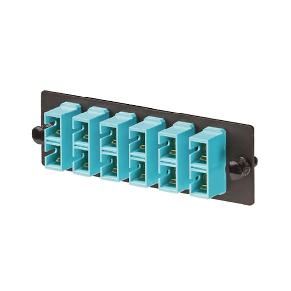 Panduit Port Panel, 1.4 in. H x 4.3 in. W x 1.9 in. L, Zirconia Ceramic - FAP6WAQDSCZ