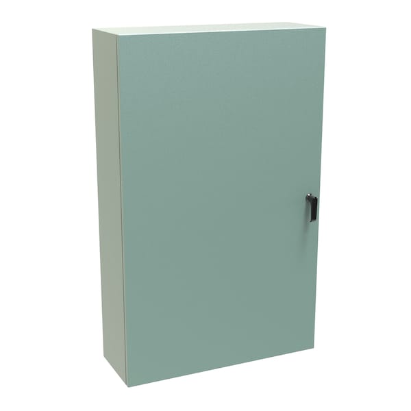 Hammond Steel Electrical Enclosures, 48 in H, 10 in D, 30 in W, NEMA 4, Hinged - EN4SD483010GY