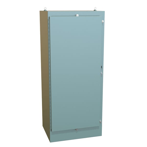 Hammond Steel Electrical Enclosures, 72.06 in H, 24.06 in D, 31.06 in W, NEMA 4, Hinged - 1418N4X24