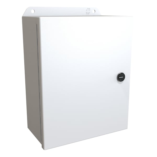 Hammond Steel Electrical Enclosures, 10 in H, 4 in D, 8 in W, NEMA 4, Hinged - EJ1084LG