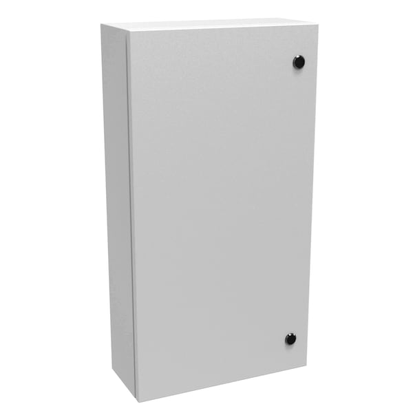 Hammond Steel Electrical Enclosures, 30 in H, 6 in D, 16 in W, NEMA 4, Hinged - EN4SD30166LG
