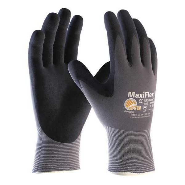 Pip VF, Guantes recubiertos negro/gris, XL, 395M69, PR - 34-874V/XL