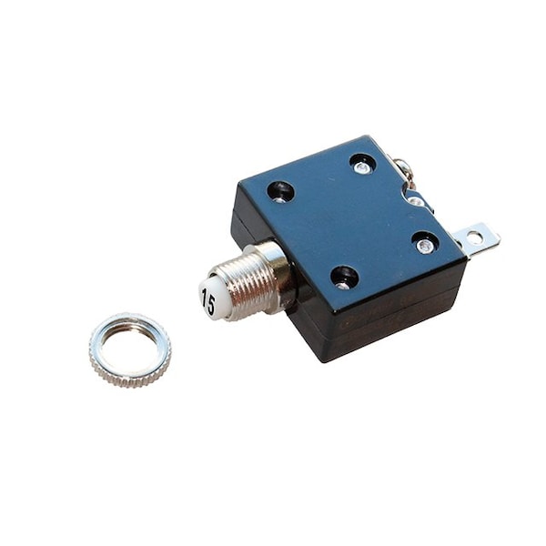 Optifuse Thermal - Push to Reset, 50VDC 250VAC 15A - CBW58-HL4-15A-5