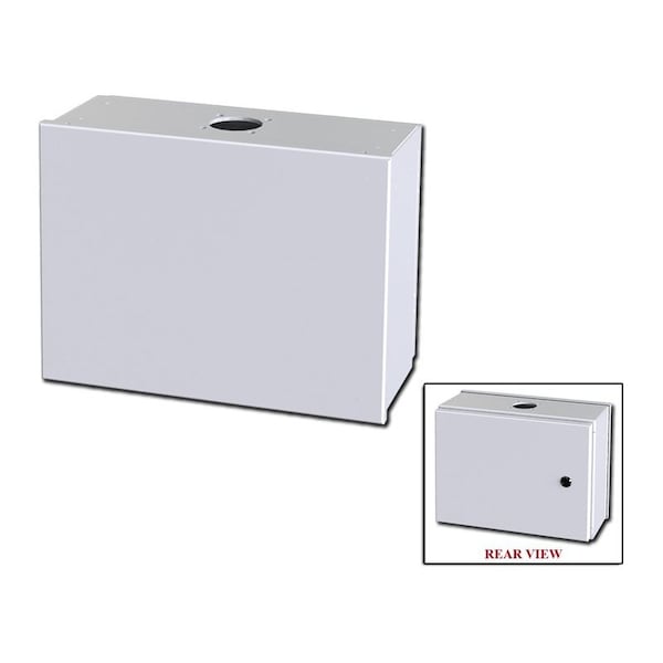 Saginaw Control & Engineering Carbon Steel Electrical Enclosures, 12 in H, 6 in D, 16 in W, NEMA 3R, 4, 12, 13, Hinged - SCE-12HMI1606LP