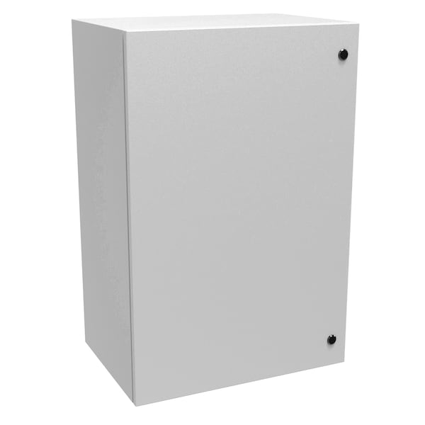 Hammond Steel Electrical Enclosures, 36 in H, 16 in D, 24 in W, NEMA 4, Hinged - EN4SD362416LG