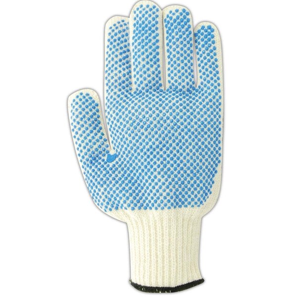 Guantes de punto con puntos de PVC ambidiestros Magid MultiMaster 5893PR, paquete de 12 - 5893PR-J