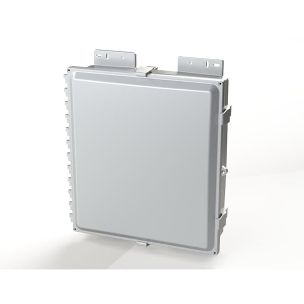 Saginaw Control & Engineering Polycarbonate Electrical Enclosures, 19.41 in H, 5.41 in D, 17.41 in W, NEMA 3R, 4, 4X, 12, 13 - SCE-18164PC