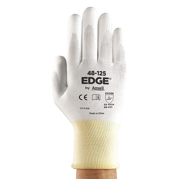 Forro tejido para borde, calibre 15, blanco, talla 6, unidad - 48-125