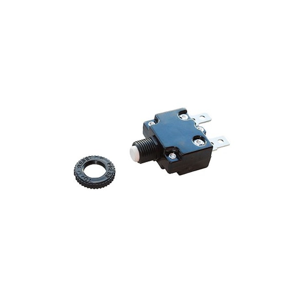 Optifuse Thermal - Push to Reset, 50VDC 250VAC 20A - CBW57-PS-20A-WP