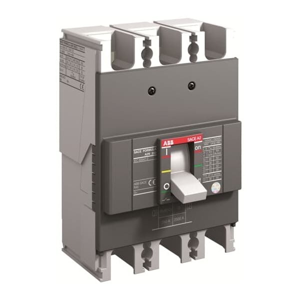 Abb Molded Case Circuit Breaker, A2A Series, 250A, 2 Pole, 240V AC, 10kA - A2A250TW