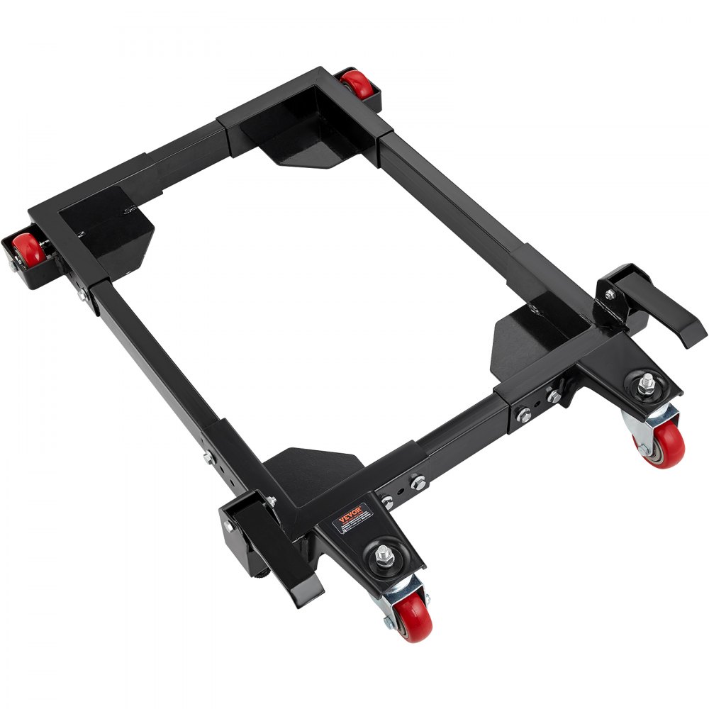 VEVOR Mobile Base, 1500 lbs Capacity, Adjustable from 20.7" x 23.7" to 28" x 33.5", Heavy Duty Universal Mobile Base Stand with Swivel Wheels, for Woodworking Equipment, Bandsaw, Power Tools, Machines - YDDZ1500LBS2PJTXZV0