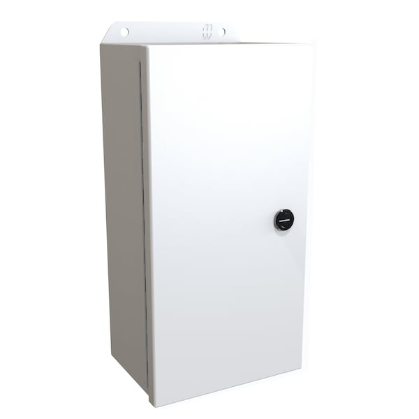 Hammond Steel Electrical Enclosures, 12 in H, 4 in D, 6 in W, NEMA 4, Hinged - EJ1264LG