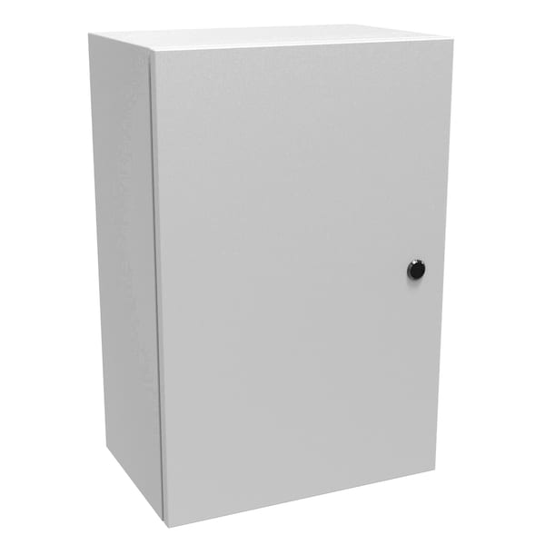 Hammond Steel Electrical Enclosures, 24 in H, 10 in D, 16 in W, NEMA 4, Hinged - EN4SD241610LG