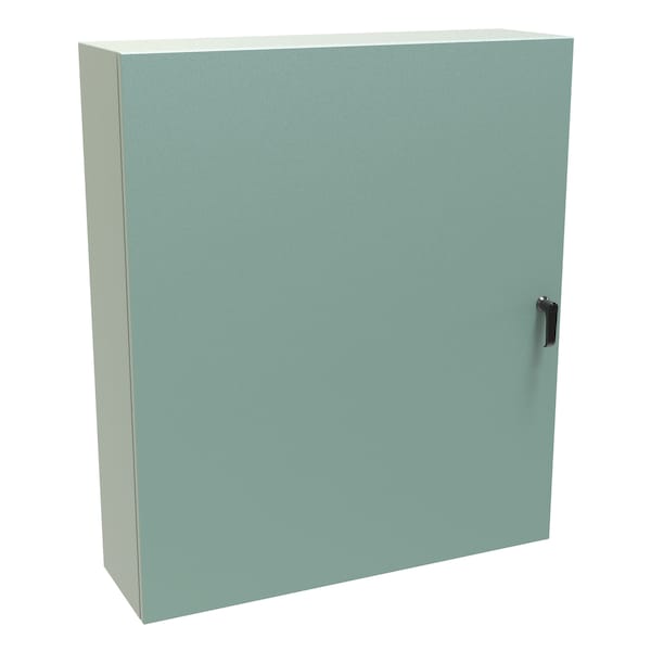 Hammond Steel Electrical Enclosures, 42 in H, 10 in D, 36 in W, NEMA 4, Hinged - EN4SD423610GY