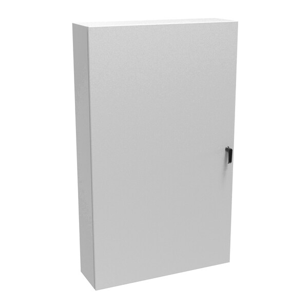 Hammond Steel Electrical Enclosures, 60 in H, 10 in D, 36 in W, NEMA 4, Hinged - EN4SD603610LG