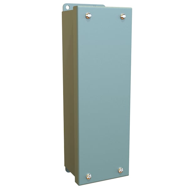 Hammond Steel Electrical Enclosures, 10-1/4 in H, 2-3/4 in D, 3-1/4 in W, NEMA 12, Lift Off - 1436D