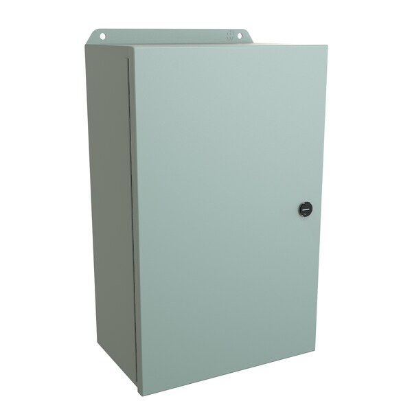 Hammond Steel Electrical Enclosures, 16 in H, 6 in D, 10 in W, NEMA 4, Hinged - EJ16106