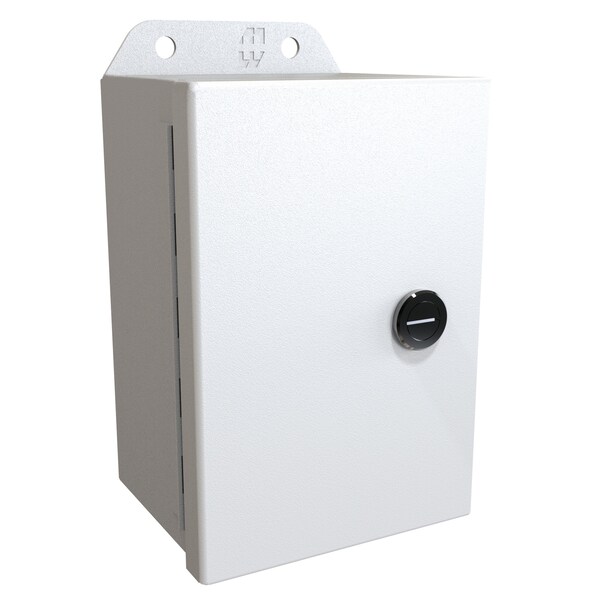 Hammond Steel Electrical Enclosures, 6 in H, 3 in D, 4 in W, NEMA 4, Hinged - EJ643LG