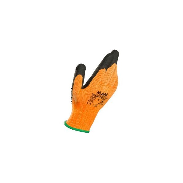 Guantes Mapa C/O Rcp MAPA ® Temp-Dex 720, Guantes térmicos recubiertos de palma de nitrilo con puntos, peso medio, 1 par, Talla 7 - 720127