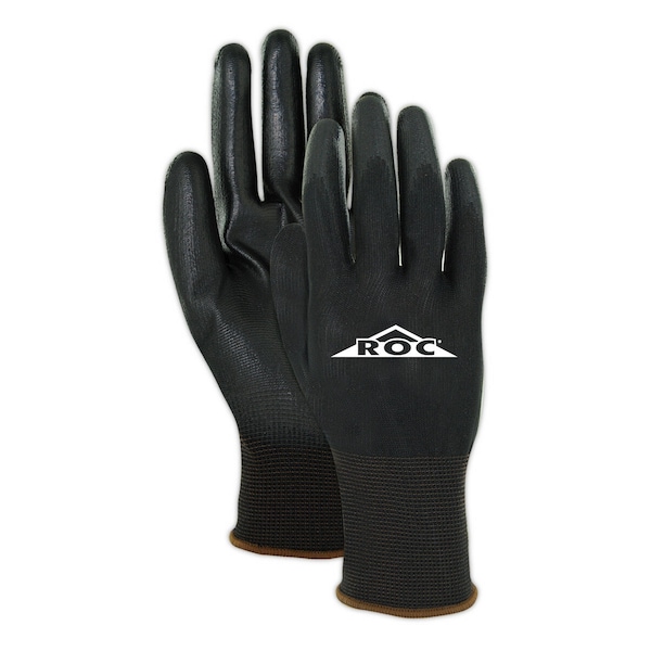 Guantes cubiertos de poliuretano en la palma de Magid Magid, talla 9 - BP169-9