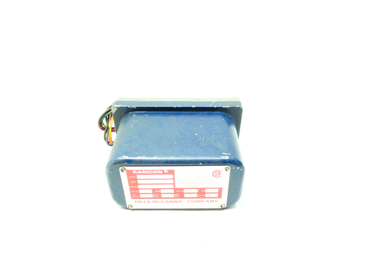 HILLS MCCANNA RAMCON 25BR7 115V-AC ELECTRIC VALVE ACTUATOR