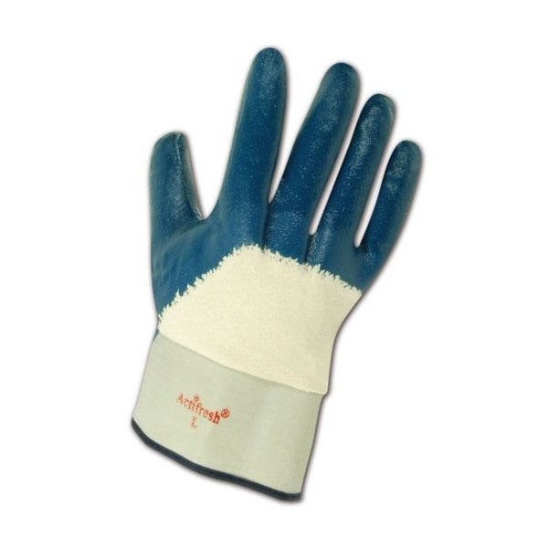 Guantes revestidos de nitrilo Magid MultiMaster 1591P con puño de seguridad, paquete de 12 - 1591PXL