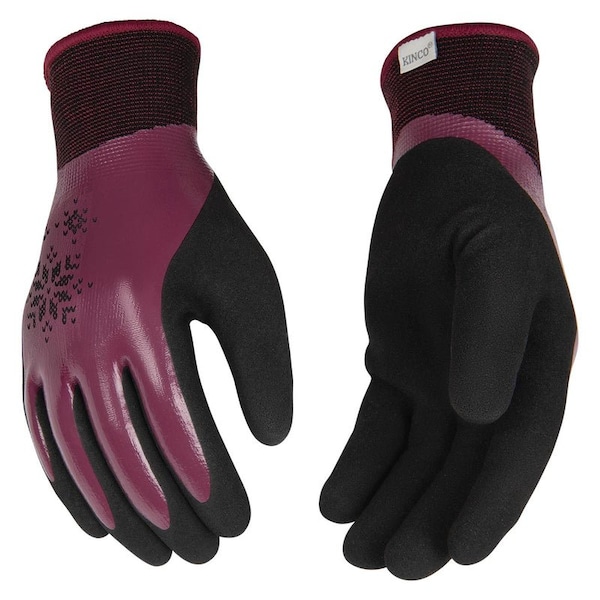 Kinco Kinco Chaqueta térmica forrada con capa impermeable HydroFlector para mujer y recubierta con nitrilo de doble capa - 1886PW-S