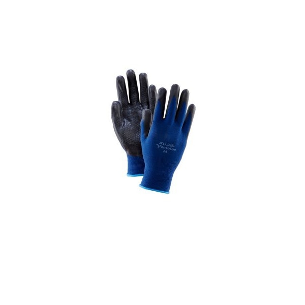Guantes recubiertos de nitrilo Showa Atlas Ventulus Talla Grande 9" L, paquete de 12 - GLV340-L