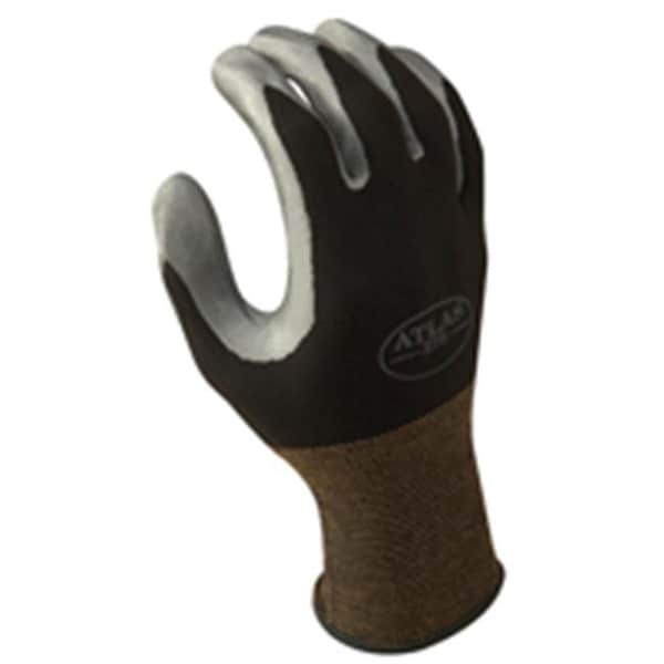 Guante negro Atlas 370 Nitril Best Glove 370BM-07.RT Showa Showa - Mediano - 1046374