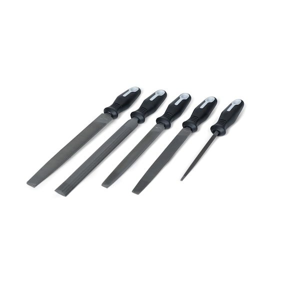 Crescent Nicholson Machinists File Set, Ergonomic, 5 piece - 22040HNNN